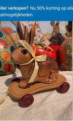 #pasen paashaas op wieltjes, Gebruikt, T, Ophalen of Verzenden, N