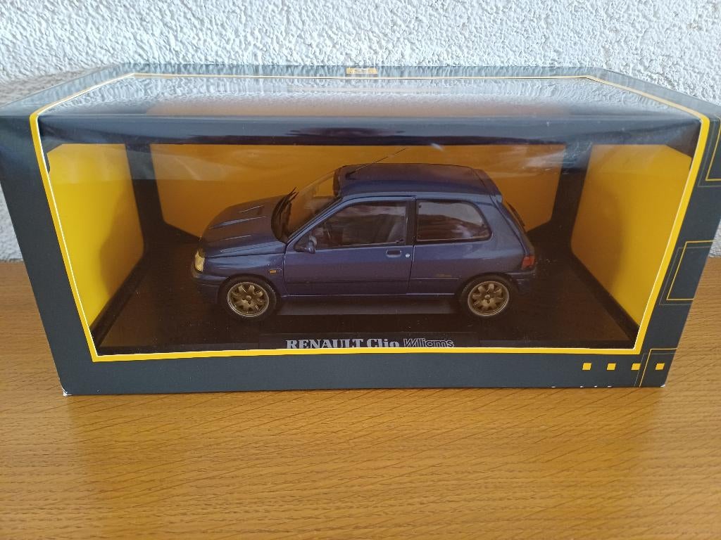 Renault Clio Williams dealer edition Norev 7711429567 NIEUW, Hobby en Vrije tijd, Modelauto's | 1:18, Ophalen of Verzenden, Nieuw