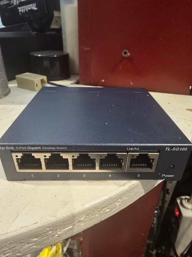 TP-Link 5-Port Gigabit Desktop Switch TL-SG105, Ophalen of Verzenden