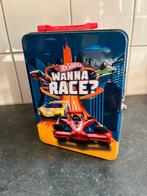 Hot Wheels verzamelbox met 8 auto's, geschikt voor 18, Overige merken, Gebruikt, 1:50 of kleiner, Auto