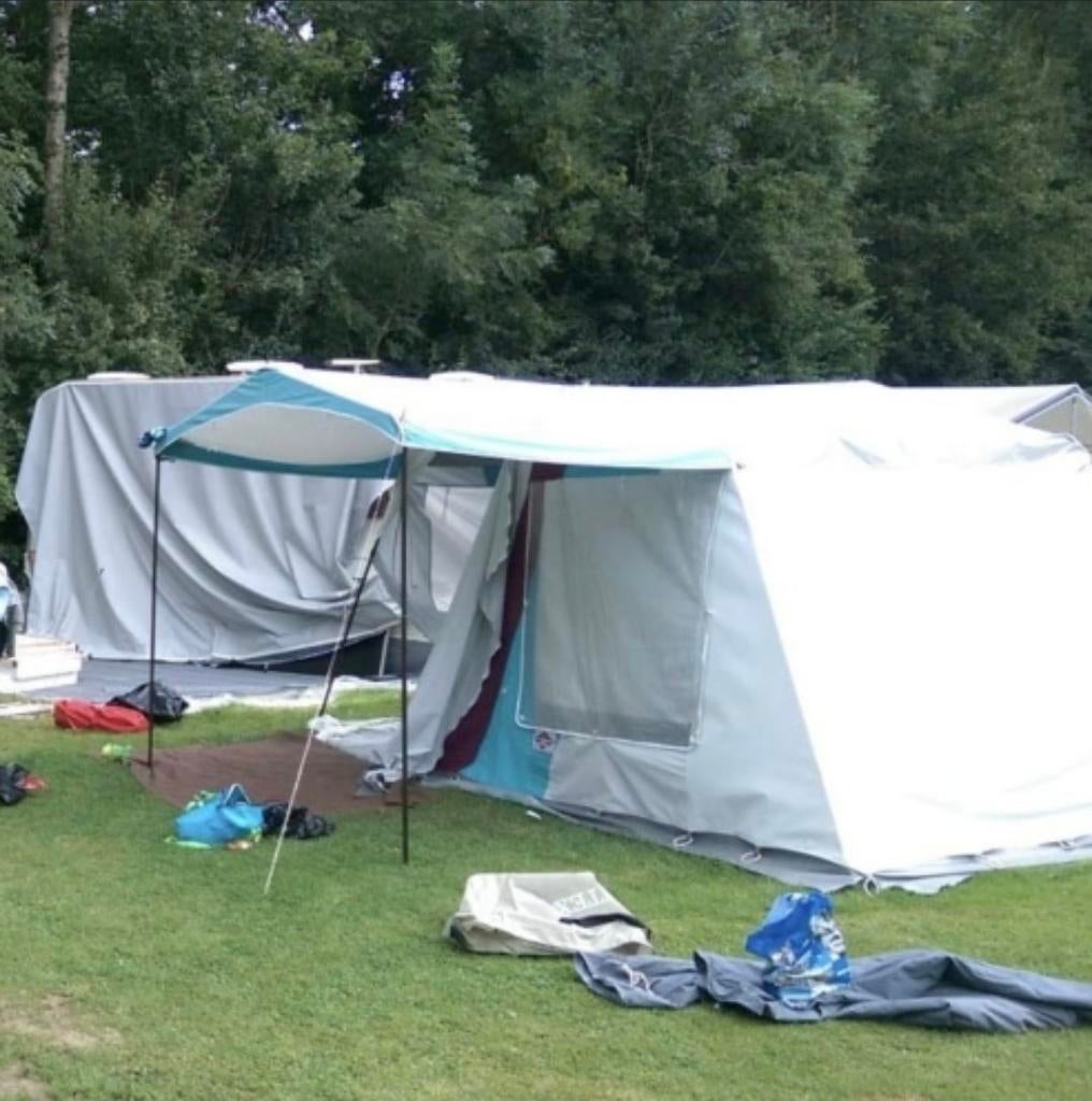Bungalowtent te koop – doe een leuk bod!, Caravans en Kamperen, Tenten, Ophalen, Gebruikt