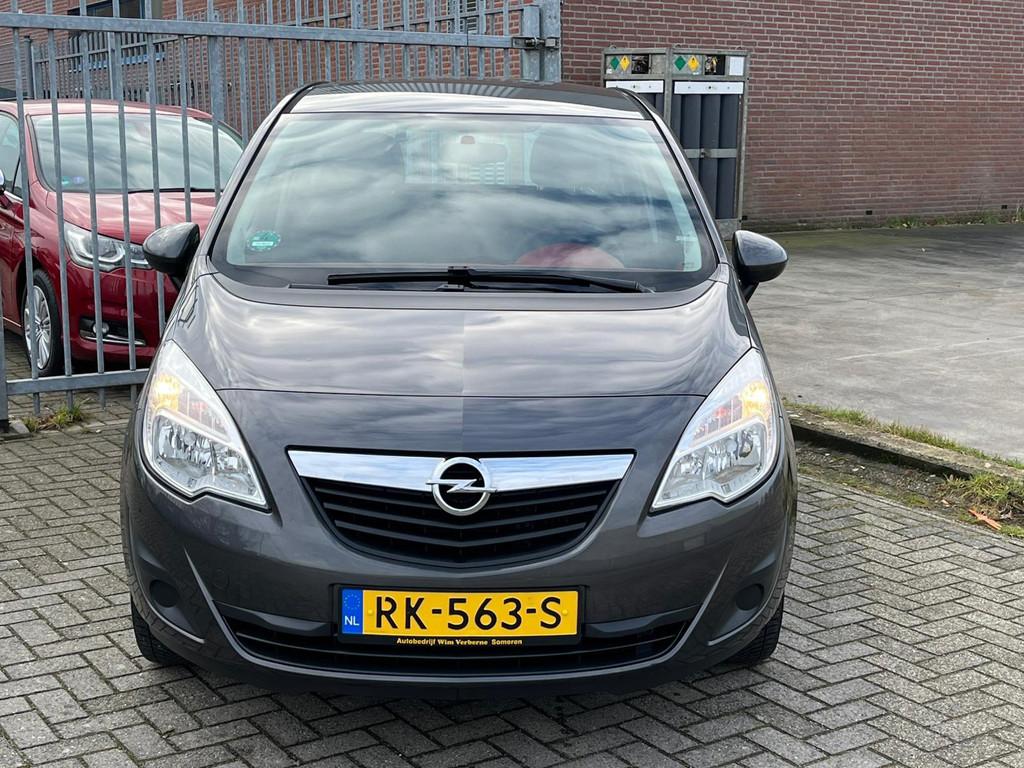 Opel Meriva 1.4 Turbo Edition HOGE INSTAP 120PK! Cruise l Ai, Voorwielaandrijving, Euro 5, Stof, Gebruikt