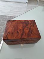 Sieradendoos juwelendoos Nieuw, Bruin, Nieuw, Ophalen of Verzenden, Met slot