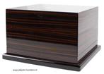HUMIDOR KABINET  ELEVATE — EBONY HIGH GLOSS (75 SIGAREN) h88, Verzenden, Nieuw, Tabaksdoos of Verpakking