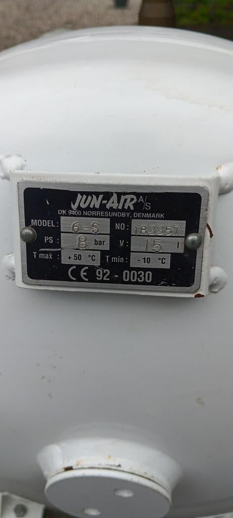 Jun-air compressor, Ophalen, Gebruikt, Boiler, Minder dan 20 liter