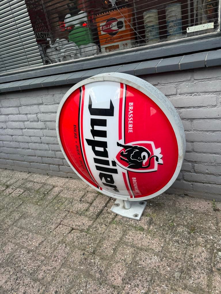 Jupiler Lichtbak - Vintage Reclamebord, Verzamelen, Ophalen, Gebruikt, ., Lichtbak of (neon) lamp