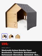 Weelywally zware stevige honden hok mand japandi style, Dieren en Toebehoren, Ophalen of Verzenden, Nieuw