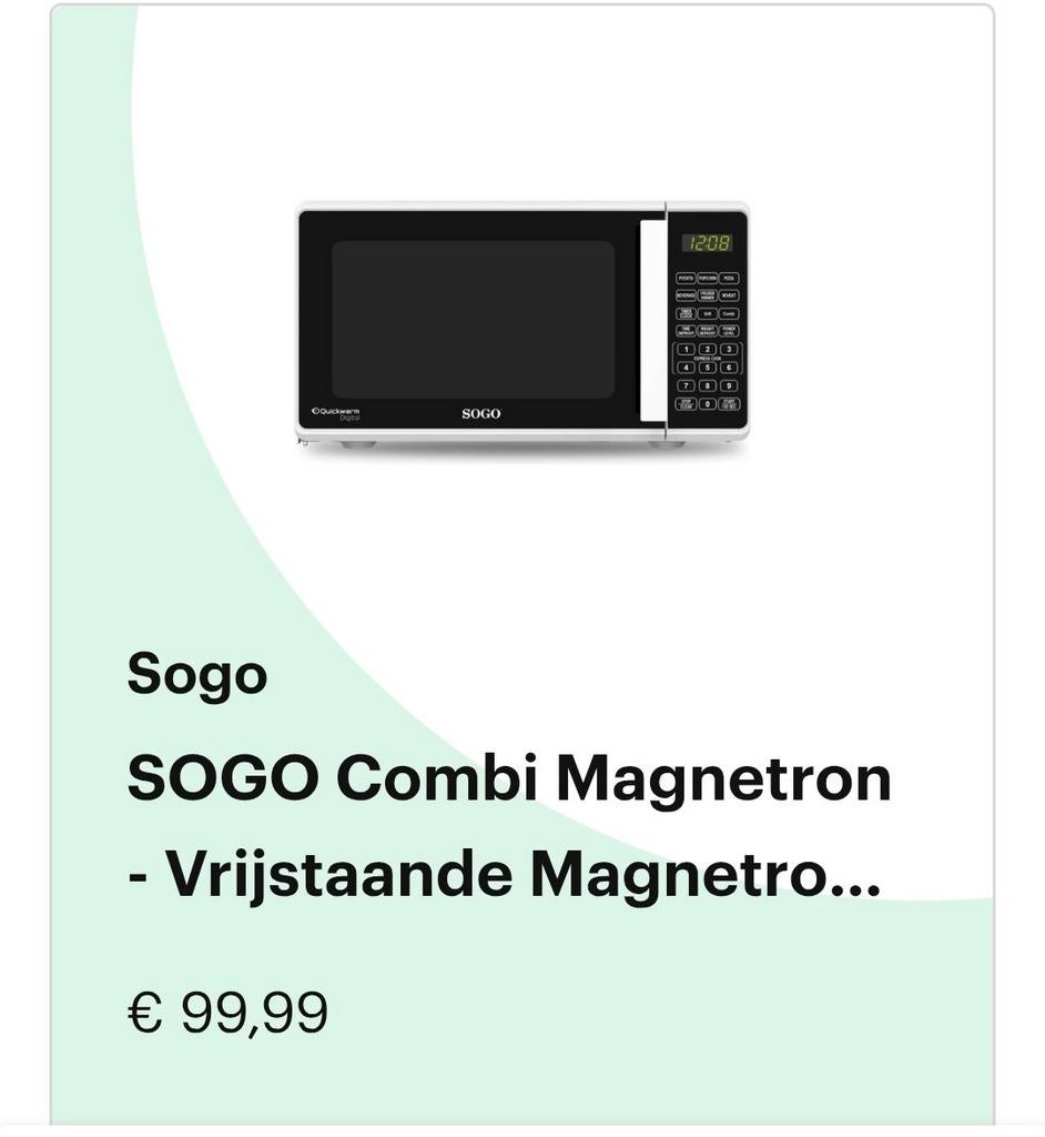 Sogo magnetron, Ophalen