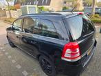 Opel Zafira 1.6 16V 85KW 2011 Zwart, kilometerstand 199600, Auto's, Opel, Voorwielaandrijving, 15 km/l, 4 cilinders, 7 stoelen
