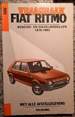 Oud boek Vraagbaak Fiat Ritmo  1978 1983, Ophalen of Verzenden