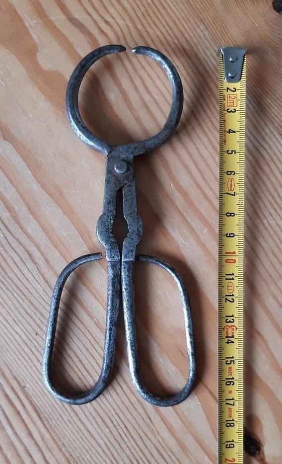 Antieke kandij tang, klontjesschaar, Antiek en Kunst, Antiek | Gereedschap en Instrumenten, Ophalen of Verzenden
