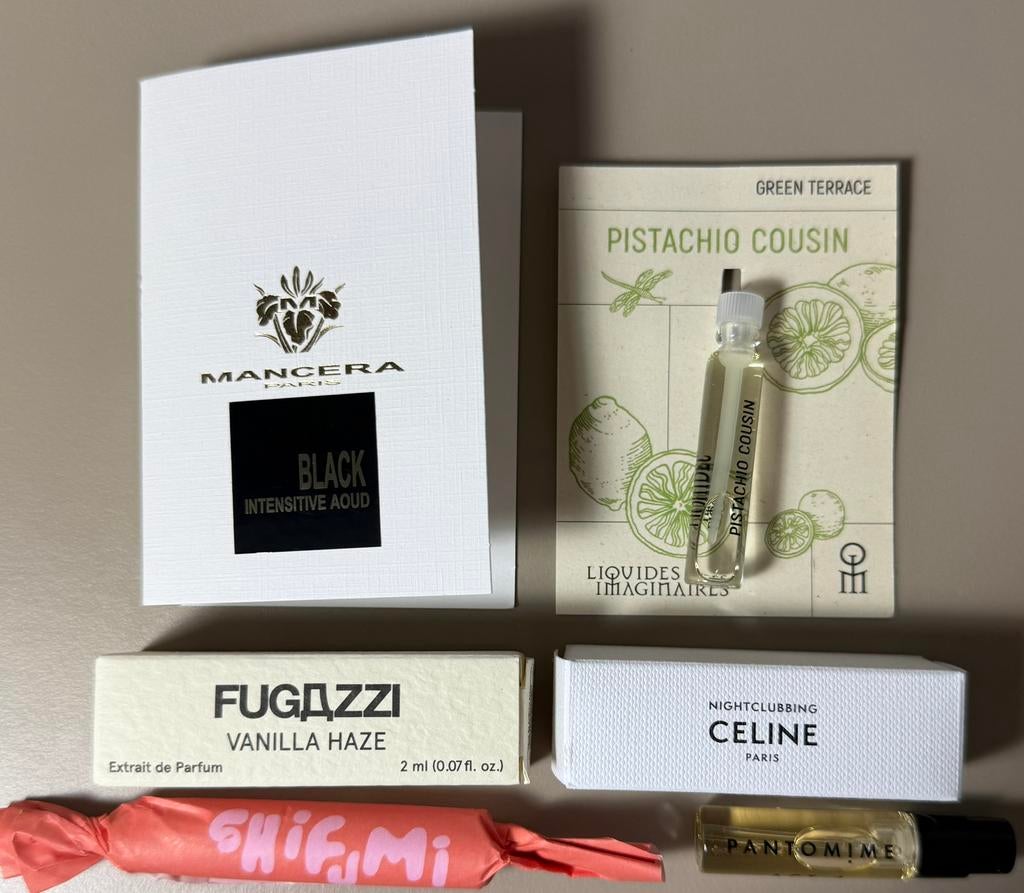 Sampleset Fugazzi, Mancera, Pantomime, Celine, Ophalen of Verzenden, Nieuw