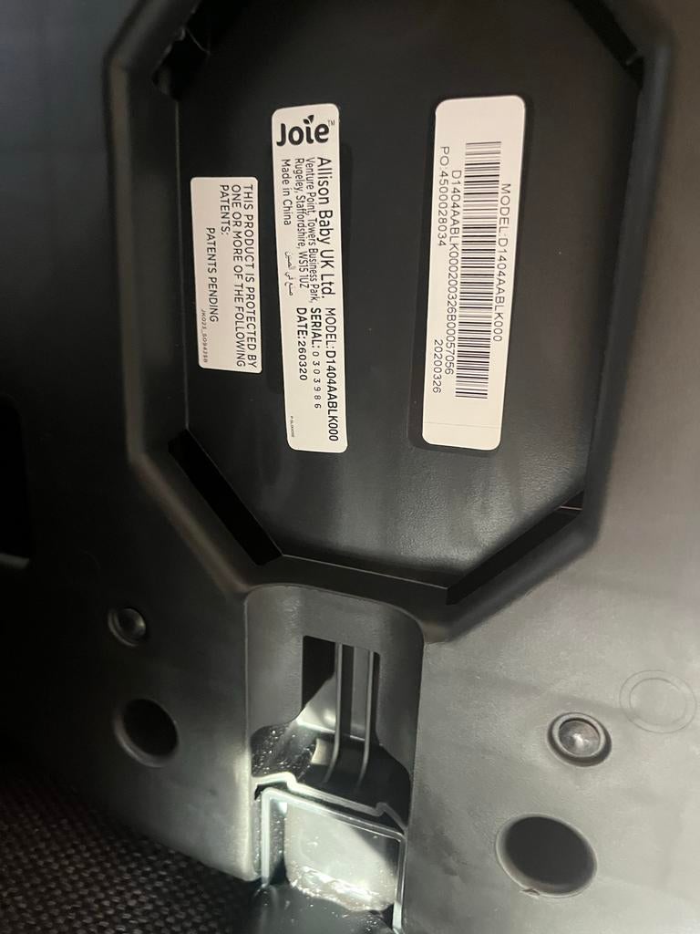 Joie Gemm 3 kinderstoel en isofix base, Overige merken, Autogordel of Isofix, Gebruikt, 0 t/m 13 kg