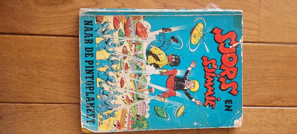 Sjors en Sjimmie stripboek uit 1965 - Spaarnestad, Eén stripboek, Ophalen of Verzenden, Gelezen