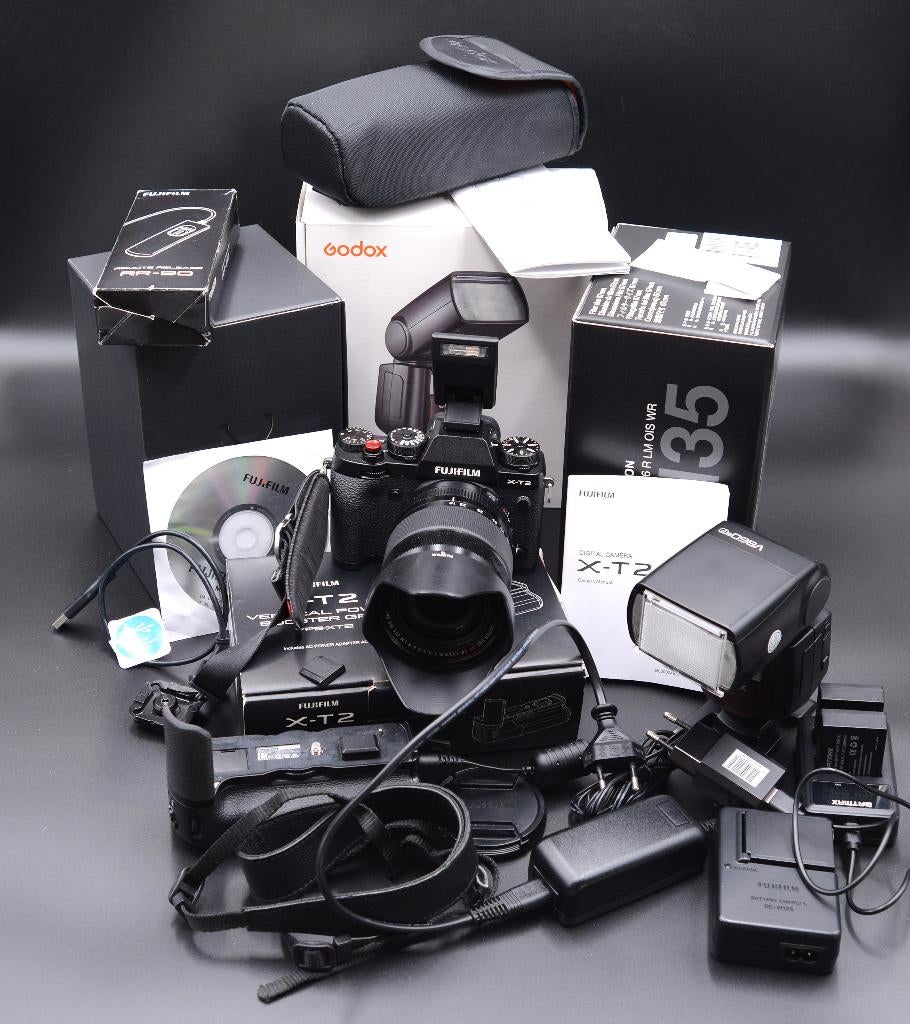 Fujifilm X-T2 met 18-135mm  ++, Ophalen, Zo goed als nieuw, Fuji, Geen optische zoom