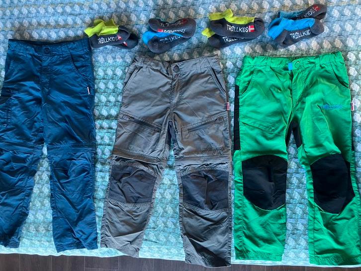 Trollkids broeken pakket met gratis sokken! Maat 104-110, Kinderen en Baby's, Kinderkleding | Maat 104, Gebruikt, Jongen, Broek