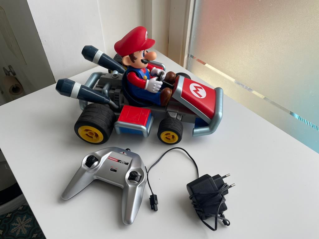 Carrera Mario Kart 7 RC radiografisch, Verzenden, Zo goed als nieuw, Auto offroad