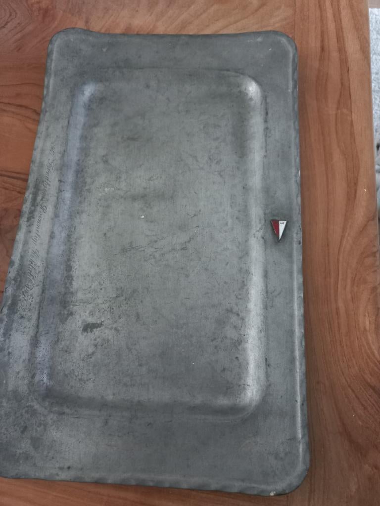 Vintage Tinnen Schaal 1941 - Collectors Item, Ophalen of Verzenden