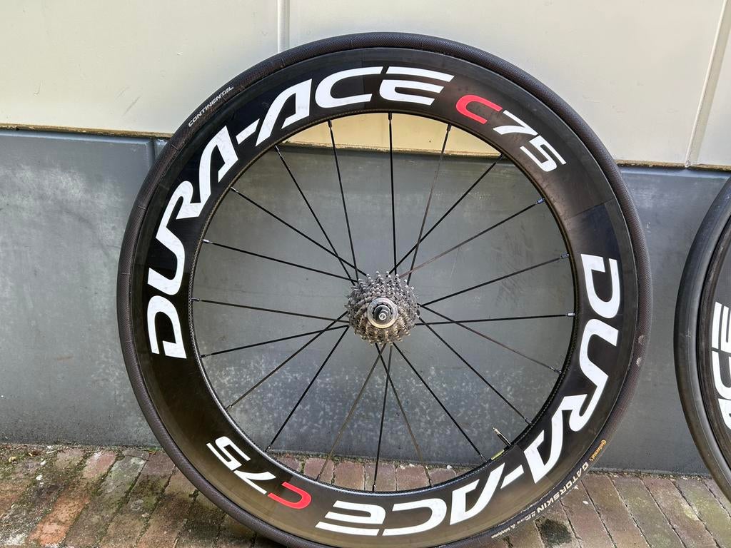 Achterwiel Dura Ace C75 WH9000 10 cassette, Fietsen en Brommers, Fietsonderdelen, Wiel, Ophalen of Verzenden, Zo goed als nieuw