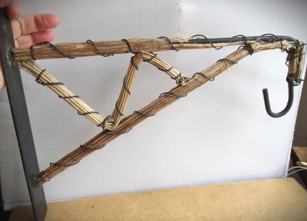 Wandhaak Willow~Hanging basket haak~Planten haak, Tuin en Terras, Ophalen of Verzenden, Gebruikt