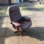 Gratis draaistoel draaifauteuil, Ophalen, Gebruikt, 75 tot 100 cm, Leer