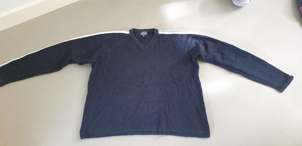 Donkerblauwe trui Sutherland maat L, Kleding | Heren, Maat 52/54 (L), Blauw, Ophalen of Verzenden, Sutherland