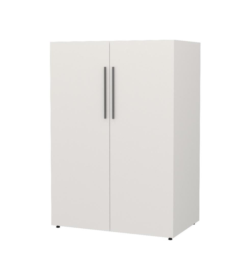 Options hoogslaper met bureau en kledingkast - 90x200 - Wit, Huis en Inrichting, Slaapkamer | Stapelbedden en Hoogslapers, Niet ingevuld