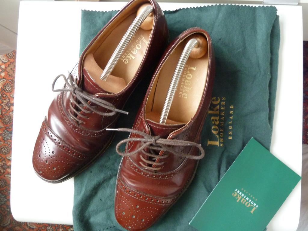 Loake England, luxe Budapester brogue, model Oban, mt. 39, Kleding | Heren, Schoenen, Bruin, Verzenden, Nieuw, Loake England