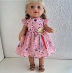 Baby Born kleertjes 2 delig Jurkje Babyborn Excl.poppen, Ophalen of Verzenden, Zo goed als nieuw, Babypop