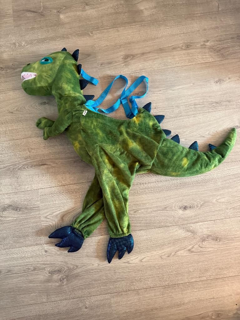 Verkleedpak Souza dino, Ophalen, Zo goed als nieuw, 110 t/m 116, Jongen of Meisje