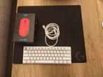 Logitech G Pro X + Razer Huntsman Mini + G440 Muispad, Computers en Software, Muizen, Rechtshandig, Muis, Gebruikt, Ophalen of Verzenden