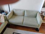 bankstel, twee en driepersoons bank (IKEA Karlstad) Groen, Ophalen, Gebruikt, Tweepersoons, 75 tot 100 cm