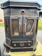 Gebruikte Barbas houtkachel - Robuust en sfeervol, Huis en Inrichting, Kachels, Gebruikt, Houtkachel, Ophalen of Verzenden, Vrijstaand