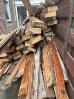 Diverse partij hout: openhaardhout, vloerdelen en balken, Ophalen, Gebruikt, Balk, Overige houtsoorten