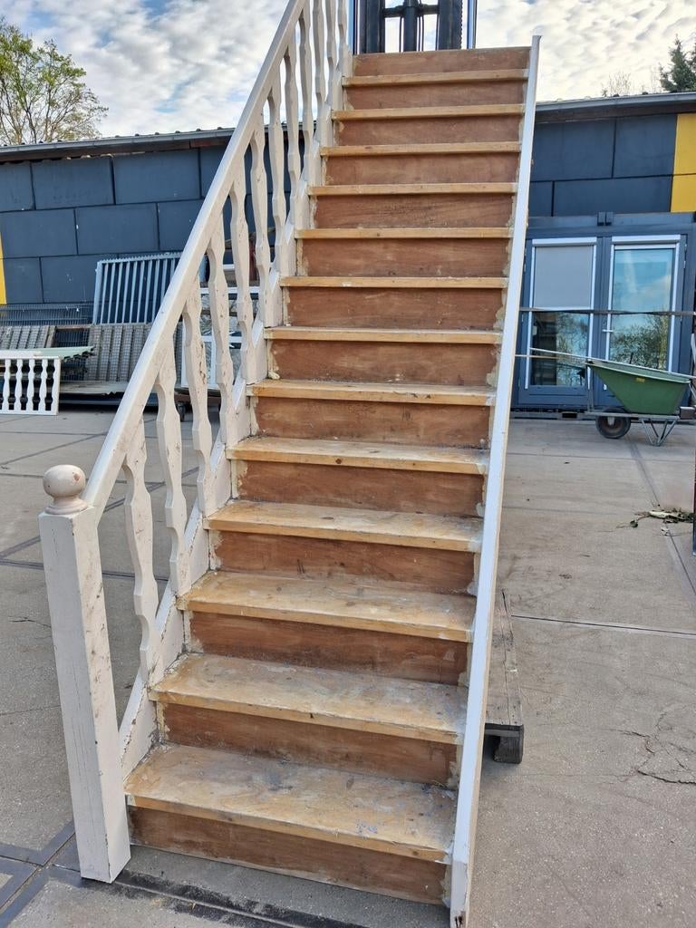 Vurenhouten dichte steektrap, Tuin en Terras, Palen, Balken en Planken, Ophalen, 250 cm of meer, Planken