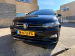 Volkswagen Polo 1.0 TSI Highline 2021 VIRT CAM ACC 41dkm ZW, Voorwielaandrijving, 1063 kg, Zwart, Origineel Nederlands