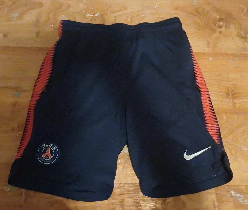 PSG Voetbalbroekje - Gedragen, maar in goede staat, Zwart, Nike, Overige maten, Ophalen of Verzenden
