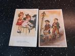 2 ansichtkaarten., Ophalen of Verzenden, Voor 1940