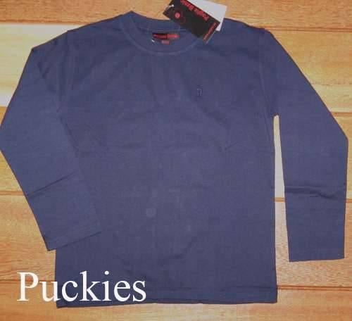 Donkerblauwe longsleeve maat 134/140 NIEUW (8558) a, Kinderen en Baby's, Kinderkleding | Maat 134, Nieuw, Ophalen of Verzenden