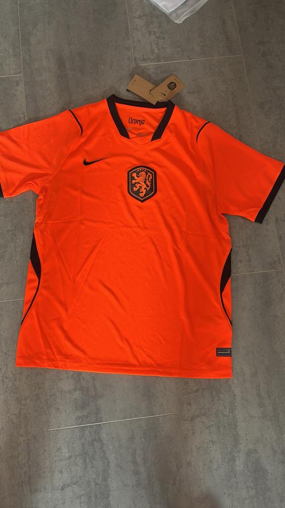 Nederland shirtjes thuis en uit, Maat XS of kleiner, Ophalen of Verzenden, Zo goed als nieuw, Shirt