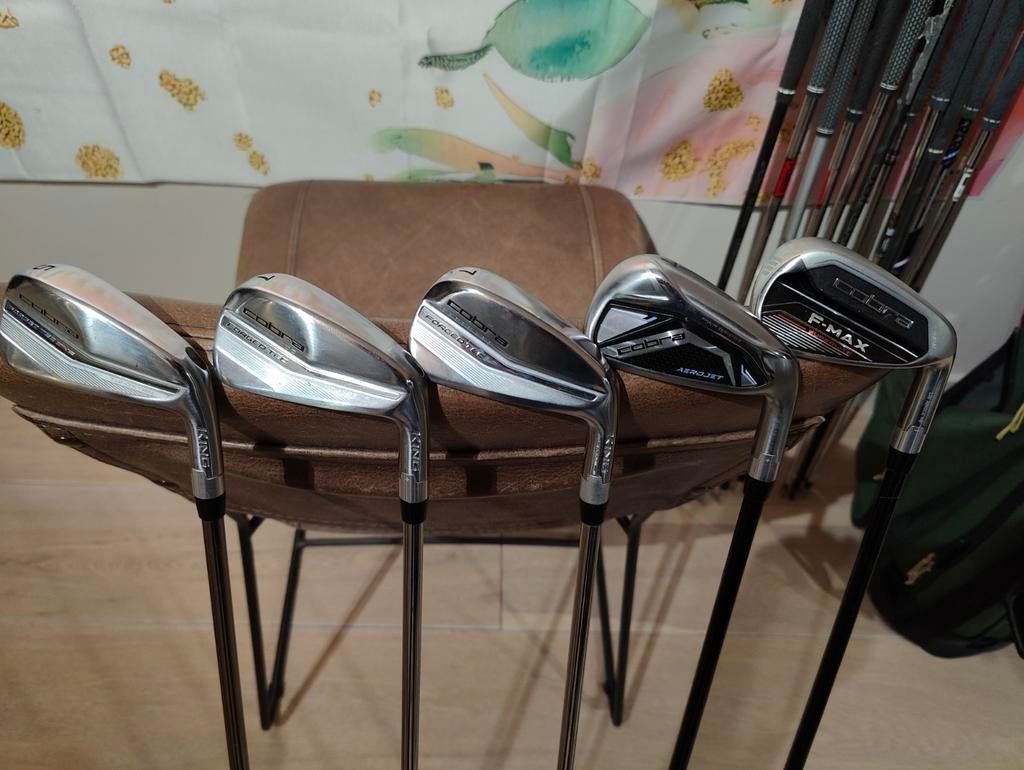 Cobra ijzer 7 met shaft naar keuze. R.H. / one length 5iron, Sport en Fitness, Golf, Ophalen of Verzenden, Zo goed als nieuw, Club