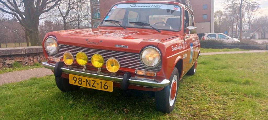 Talbot 1100 simca apk-04-2026 Uniek geen tweede van ! 59pk B, Auto's, Oldtimers, Handgeschakeld, 1118 cc, Hatchback, Rood