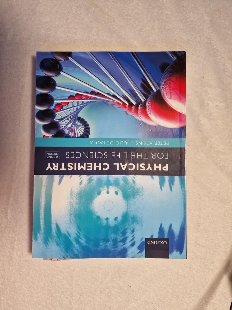 Physical Chemistry for the Life Sciences - Peter Atkins, Boeken, Ophalen of Verzenden, Gelezen