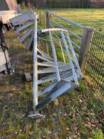 Stalen spiltrap, Ophalen of Verzenden, Gebruikt, 2 tot 4 meter