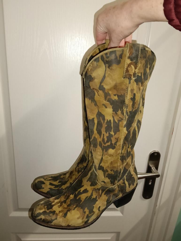 Sendra camo print laarzen, Overige kleuren, Verzenden, Gedragen, Hoge laarzen