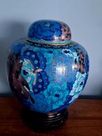 Antieke cloisonne vlinder, Ophalen of Verzenden