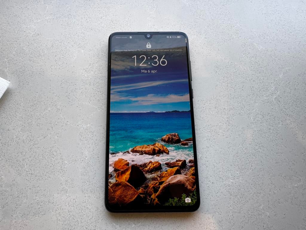 Huawei P30 128GB perfecte staat, Telecommunicatie, Mobiele telefoons | Huawei, Ophalen, Zwart, Touchscreen, Zo goed als nieuw