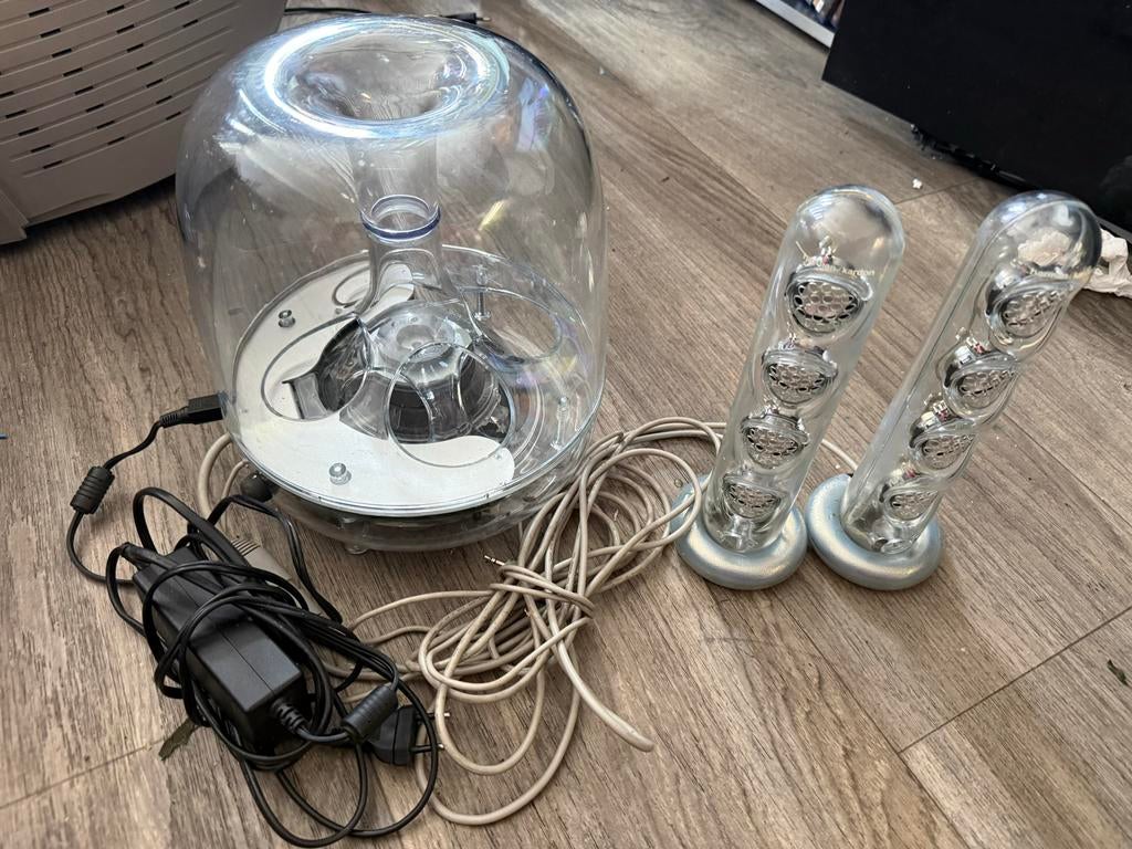 Harman Kardon SoundSticks II 2.1 speakerset, Overige merken, Gebruikt, Ophalen of Verzenden, Complete surroundset