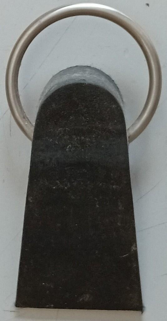 Te Koop: Een rubberen deurstopper met een metalen ring., Ophalen of Verzenden, Zo goed als nieuw, Binnen