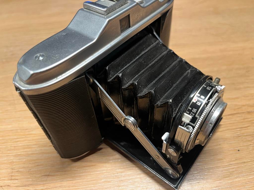 Agfa Isolette opvouwbare foto camera, Ophalen of Verzenden, Gebruikt, Compact, Overige Merken